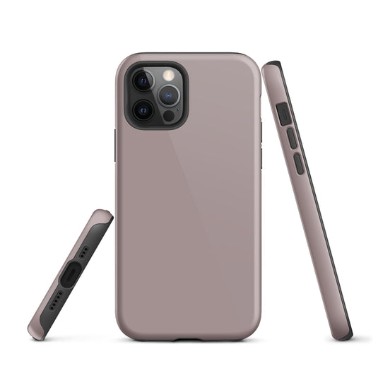 Careys Pink iPhone Case Hardshell 3D Wrap Thermal Plain Color CREATIVETECH