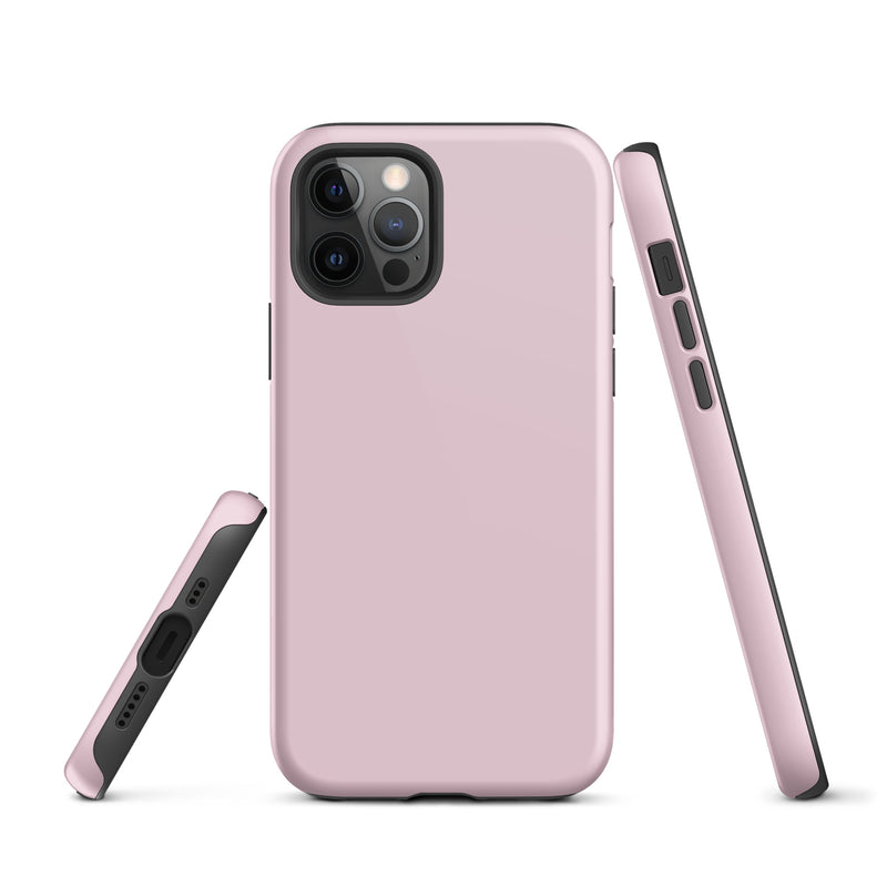 Load image into Gallery viewer, Lace Pink iPhone Case Hardshell 3D Wrap Thermal Plain Color CREATIVETECH