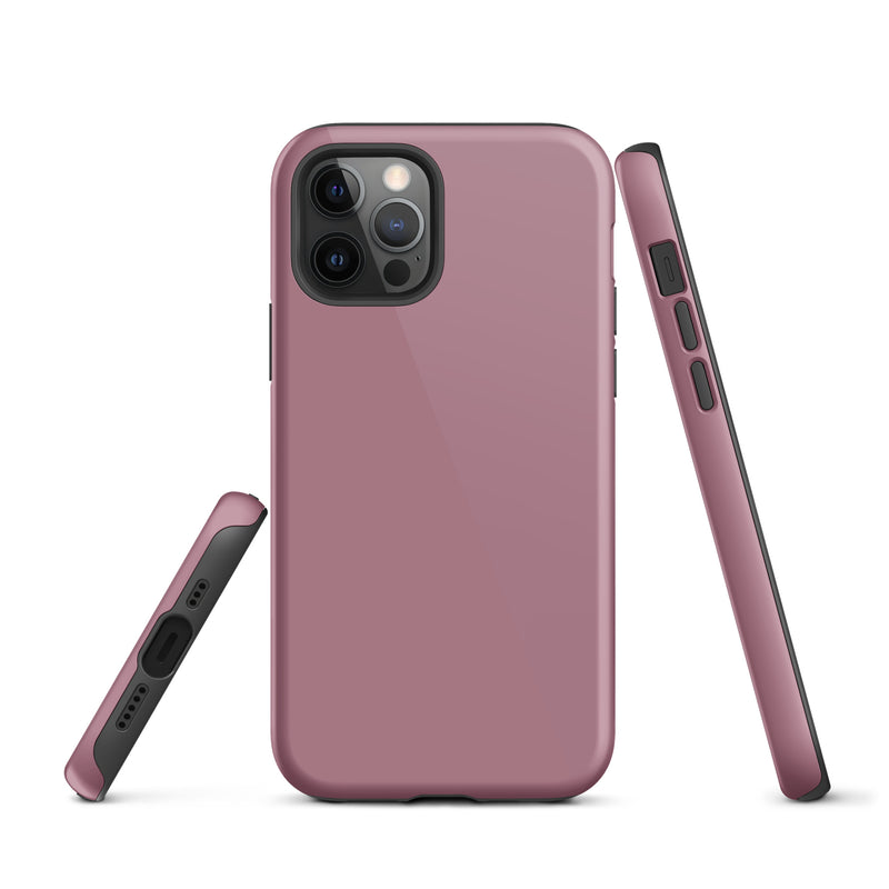 Load image into Gallery viewer, Tapestry Pink iPhone Case Hardshell 3D Wrap Thermal Plain Color CREATIVETECH