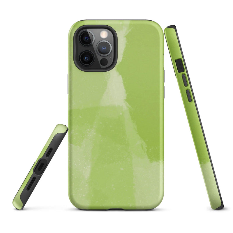 Load image into Gallery viewer, Creative Paint Green Colorful Hardshell iPhone Case Double Layer Impact Resistant Tough 3D Wrap CREATIVETECH
