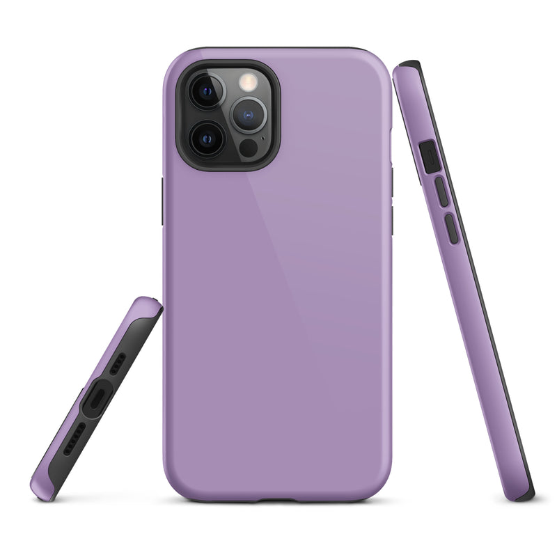 Load image into Gallery viewer, East Side Violet Blue iPhone Case Hardshell 3D Wrap Thermal Plain Color CREATIVETECH