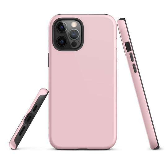 Flamingo Pink iPhone Case Hardshell 3D Wrap Thermal Plain Color CREATIVETECH