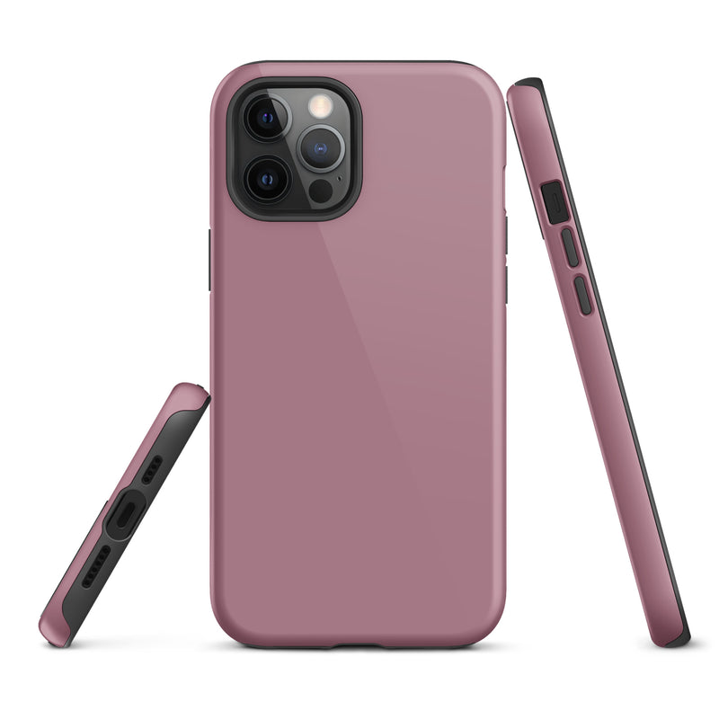 Load image into Gallery viewer, Tapestry Pink iPhone Case Hardshell 3D Wrap Thermal Plain Color CREATIVETECH