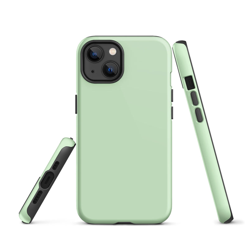 Load image into Gallery viewer, Tara Green iPhone Case Hardshell 3D Wrap Thermal Plain Color CREATIVETECH