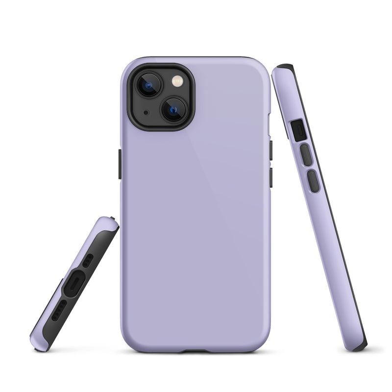 Load image into Gallery viewer, Melrose Purple iPhone Case Hardshell 3D Wrap Thermal Plain Color CREATIVETECH