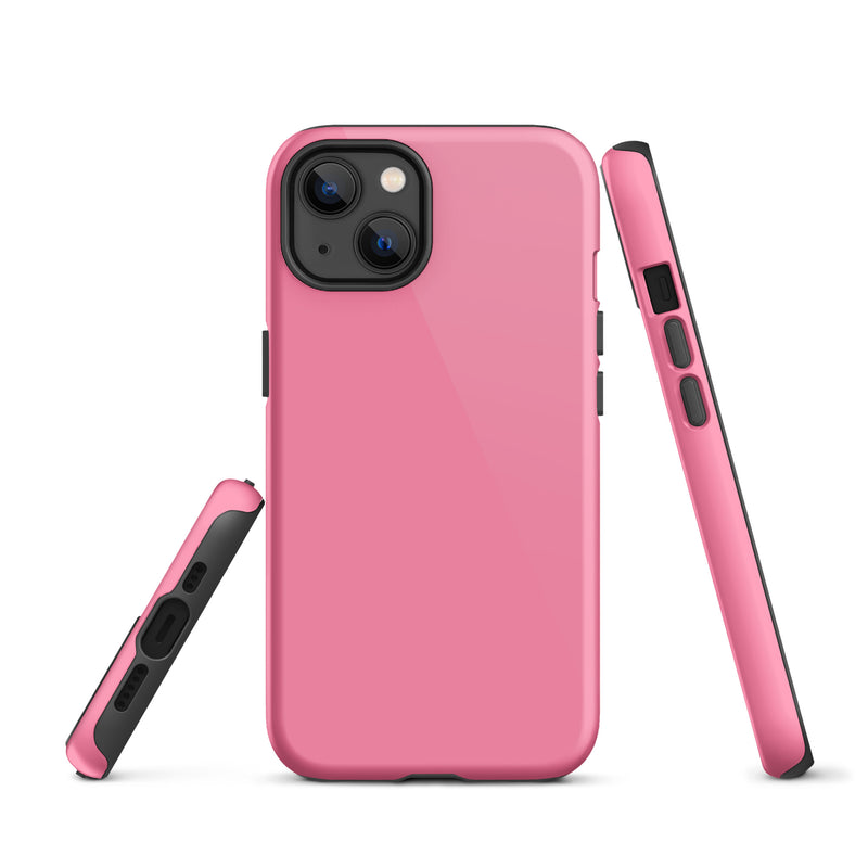Load image into Gallery viewer, Violet Red iPhone Case Hardshell 3D Wrap Thermal Plain Color CREATIVETECH