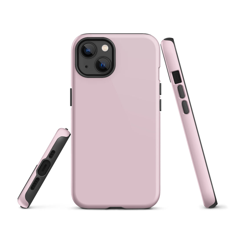 Load image into Gallery viewer, Lace Pink iPhone Case Hardshell 3D Wrap Thermal Plain Color CREATIVETECH