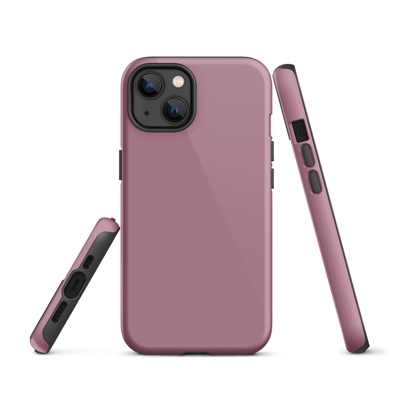 Load image into Gallery viewer, Tapestry Pink iPhone Case Hardshell 3D Wrap Thermal Plain Color CREATIVETECH