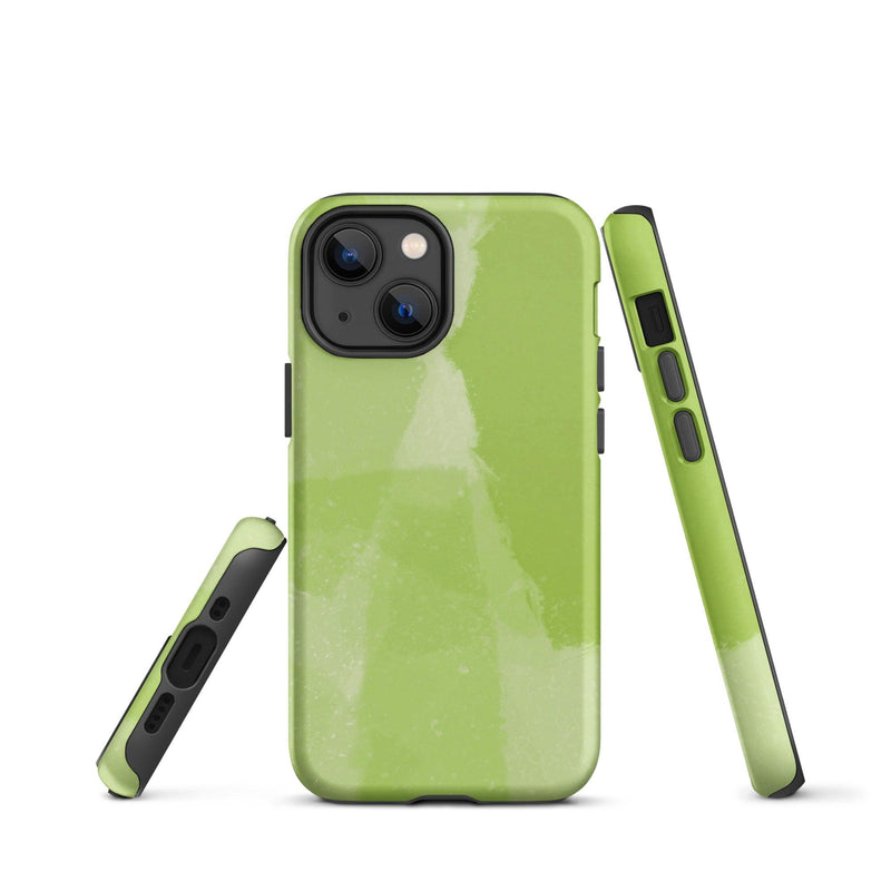 Load image into Gallery viewer, Creative Paint Green Colorful Hardshell iPhone Case Double Layer Impact Resistant Tough 3D Wrap CREATIVETECH
