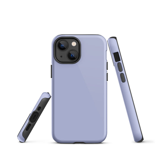 Perano Purple iPhone Case Hardshell 3D Wrap Thermal Plain Color CREATIVETECH