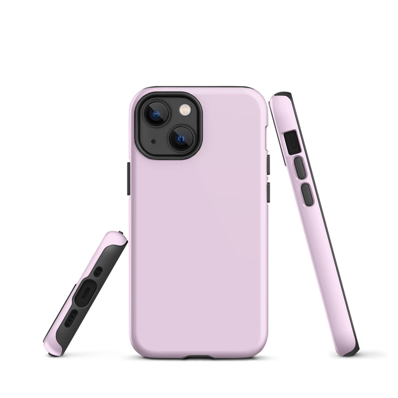 Load image into Gallery viewer, Selago Pink iPhone Case Hardshell 3D Wrap Thermal Plain Color CREATIVETECH