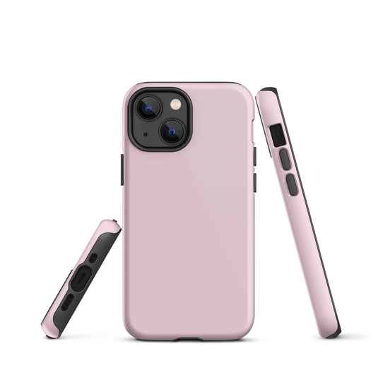 Lace Pink iPhone Case Hardshell 3D Wrap Thermal Plain Color CREATIVETECH