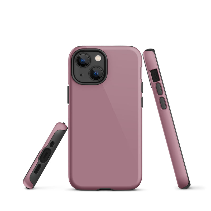 Load image into Gallery viewer, Tapestry Pink iPhone Case Hardshell 3D Wrap Thermal Plain Color CREATIVETECH
