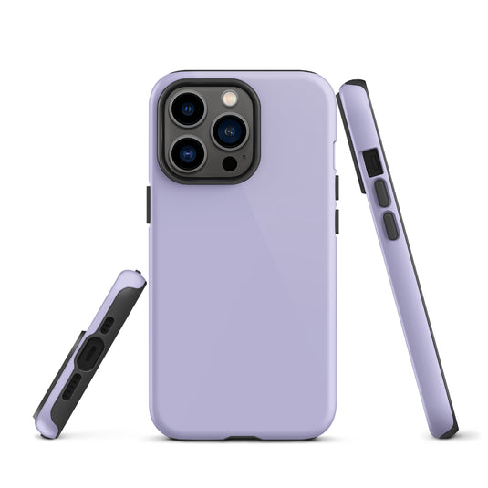 Melrose Purple iPhone Case Hardshell 3D Wrap Thermal Plain Color CREATIVETECH