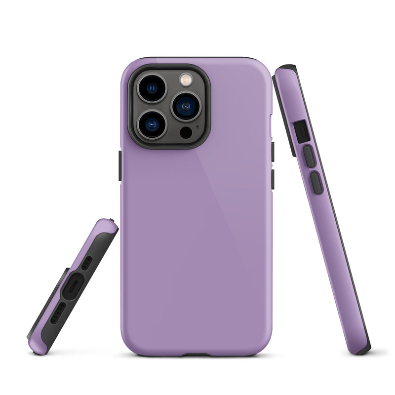 Load image into Gallery viewer, East Side Violet Blue iPhone Case Hardshell 3D Wrap Thermal Plain Color CREATIVETECH