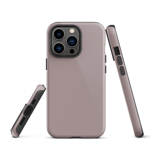 Careys Pink iPhone Case Hardshell 3D Wrap Thermal Plain Color CREATIVETECH