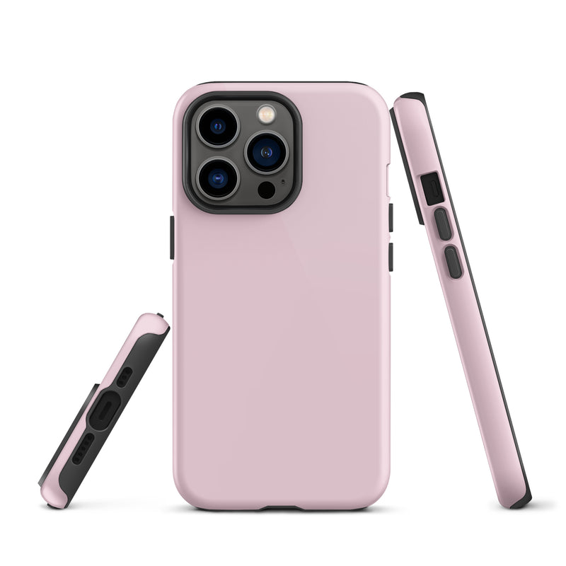 Load image into Gallery viewer, Lace Pink iPhone Case Hardshell 3D Wrap Thermal Plain Color CREATIVETECH