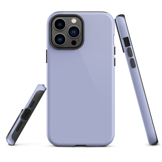 Perano Purple iPhone Case Hardshell 3D Wrap Thermal Plain Color CREATIVETECH
