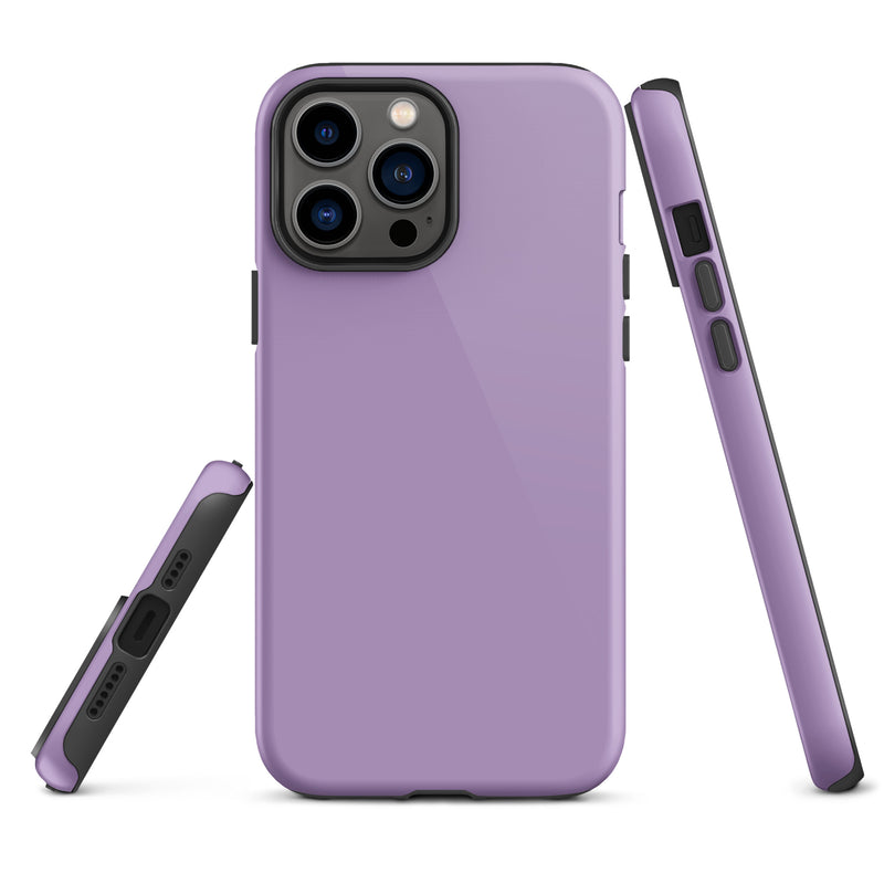 Load image into Gallery viewer, East Side Violet Blue iPhone Case Hardshell 3D Wrap Thermal Plain Color CREATIVETECH