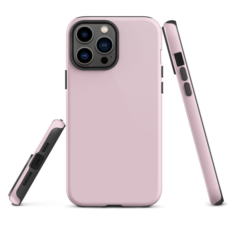 Load image into Gallery viewer, Lace Pink iPhone Case Hardshell 3D Wrap Thermal Plain Color CREATIVETECH