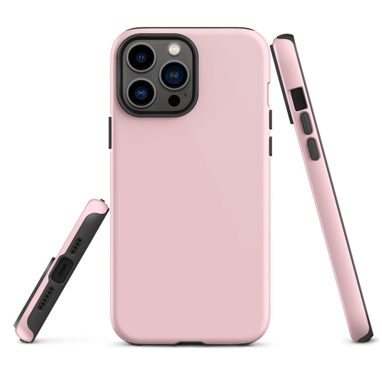 Flamingo Pink iPhone Case Hardshell 3D Wrap Thermal Plain Color CREATIVETECH