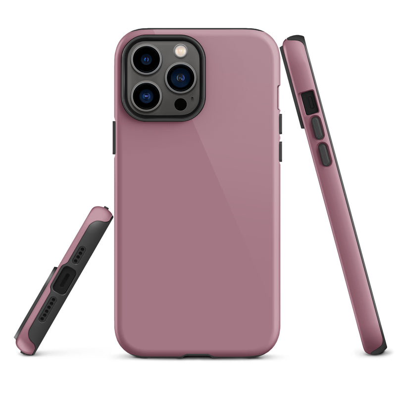 Load image into Gallery viewer, Tapestry Pink iPhone Case Hardshell 3D Wrap Thermal Plain Color CREATIVETECH