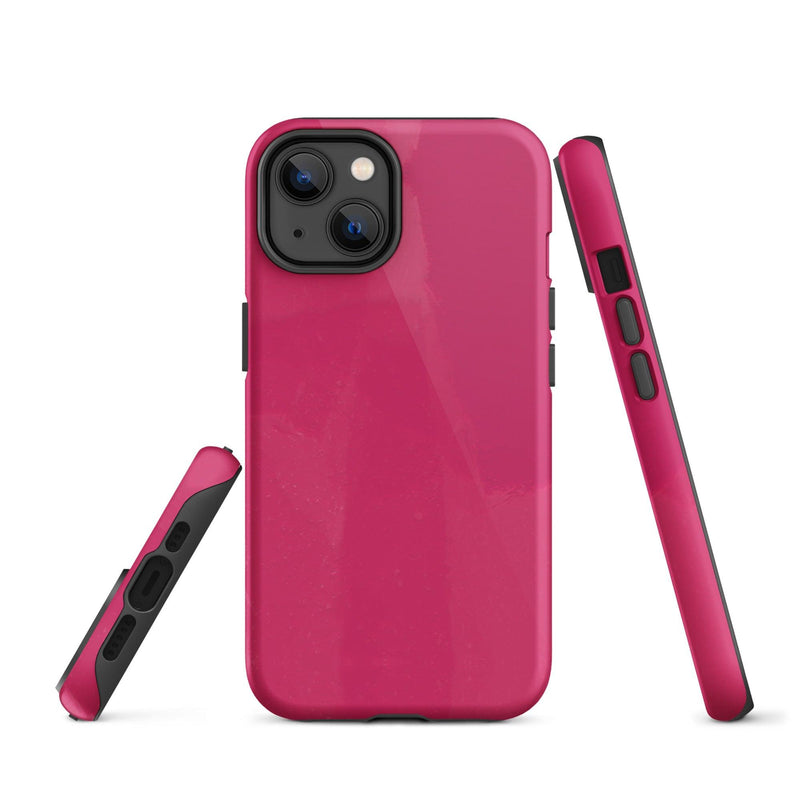 Load image into Gallery viewer, Berry Red Pink Creative Colorful Hardshell iPhone Case Double Layer Impact Resistant Tough 3D Wrap CREATIVETECH