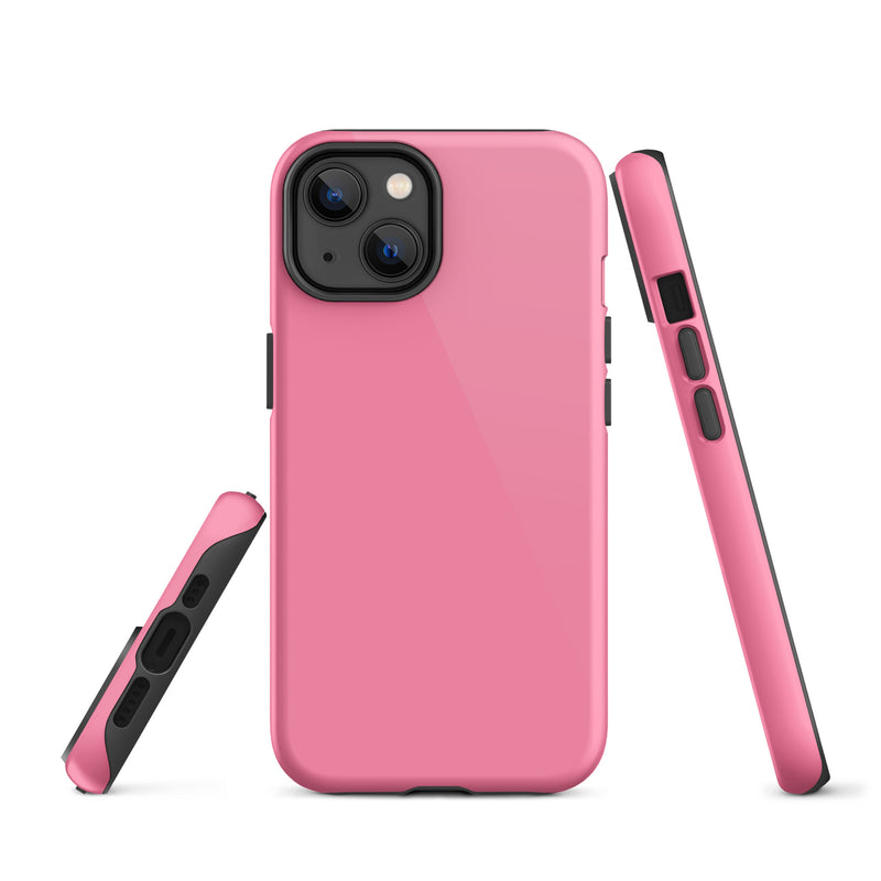 Load image into Gallery viewer, Violet Red iPhone Case Hardshell 3D Wrap Thermal Plain Color CREATIVETECH