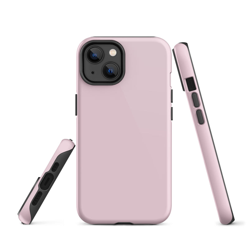 Load image into Gallery viewer, Lace Pink iPhone Case Hardshell 3D Wrap Thermal Plain Color CREATIVETECH