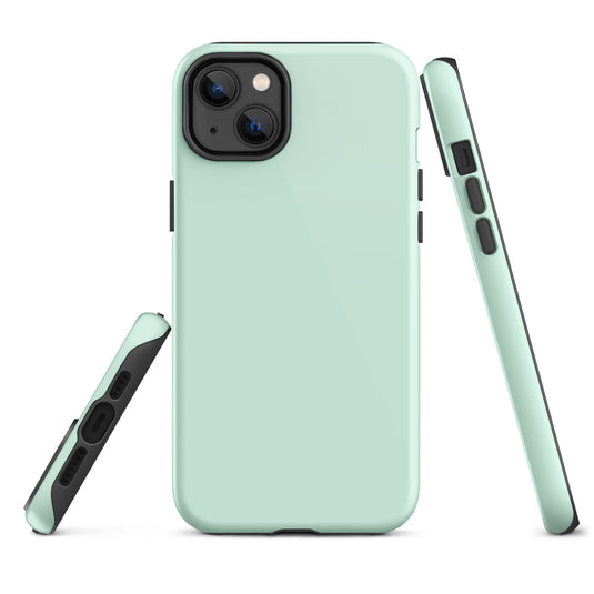 Humming Bird Green iPhone Case Hardshell 3D Wrap Thermal Plain Color CREATIVETECH