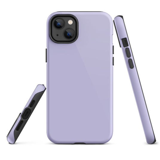 Melrose Purple iPhone Case Hardshell 3D Wrap Thermal Plain Color CREATIVETECH