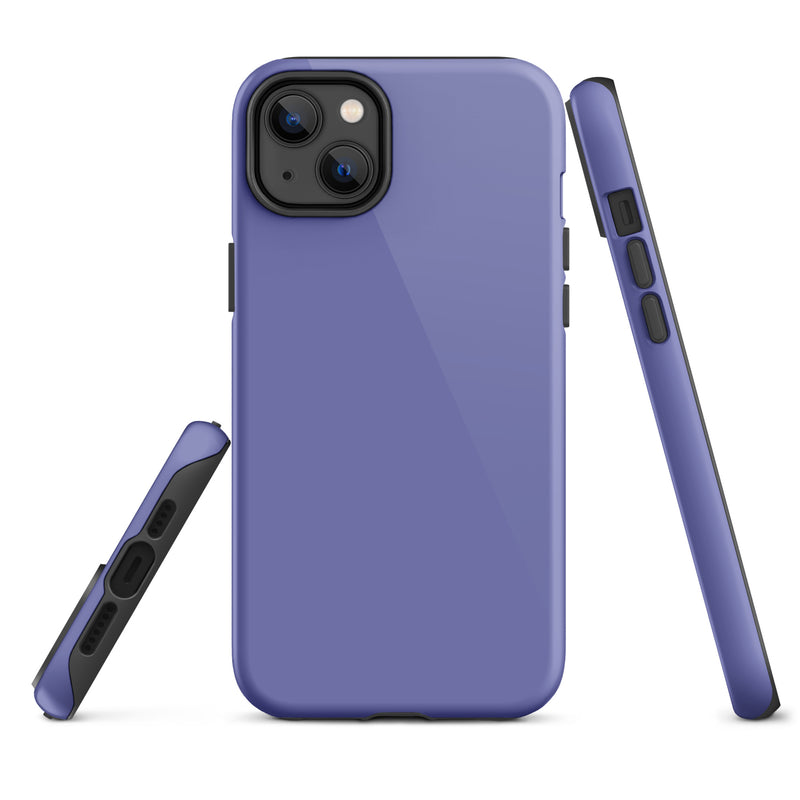 Load image into Gallery viewer, Chetwode Blue iPhone Case Hardshell 3D Wrap Thermal Plain Color CREATIVETECH