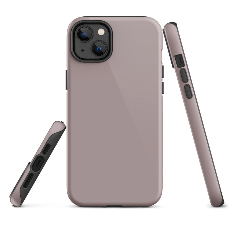 Load image into Gallery viewer, Careys Pink iPhone Case Hardshell 3D Wrap Thermal Plain Color CREATIVETECH