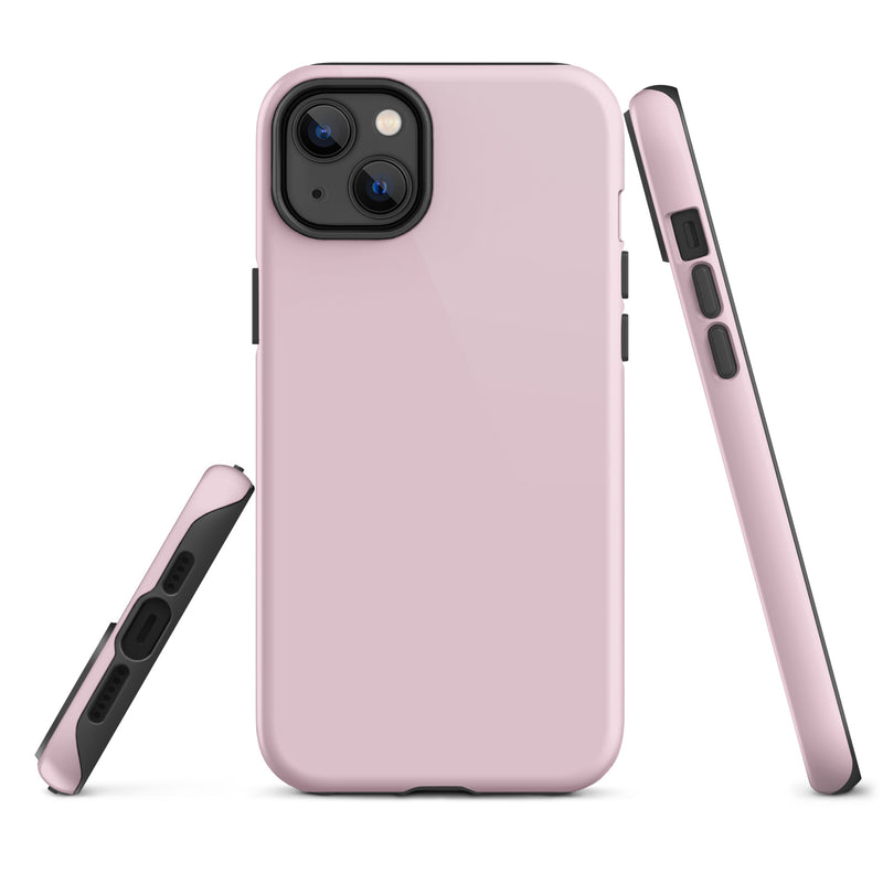 Load image into Gallery viewer, Lace Pink iPhone Case Hardshell 3D Wrap Thermal Plain Color CREATIVETECH
