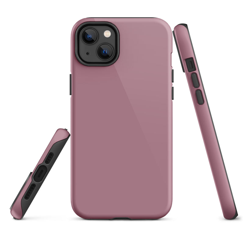 Load image into Gallery viewer, Tapestry Pink iPhone Case Hardshell 3D Wrap Thermal Plain Color CREATIVETECH