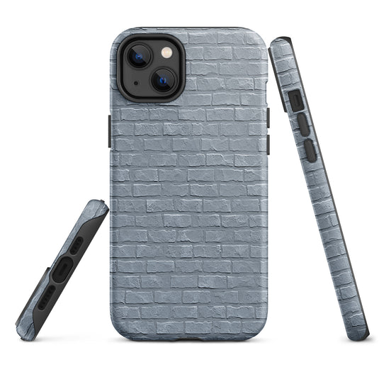 White Grey Brick Stone Phone Case Hardshell 3D Wrap Thermal CREATIVETECH