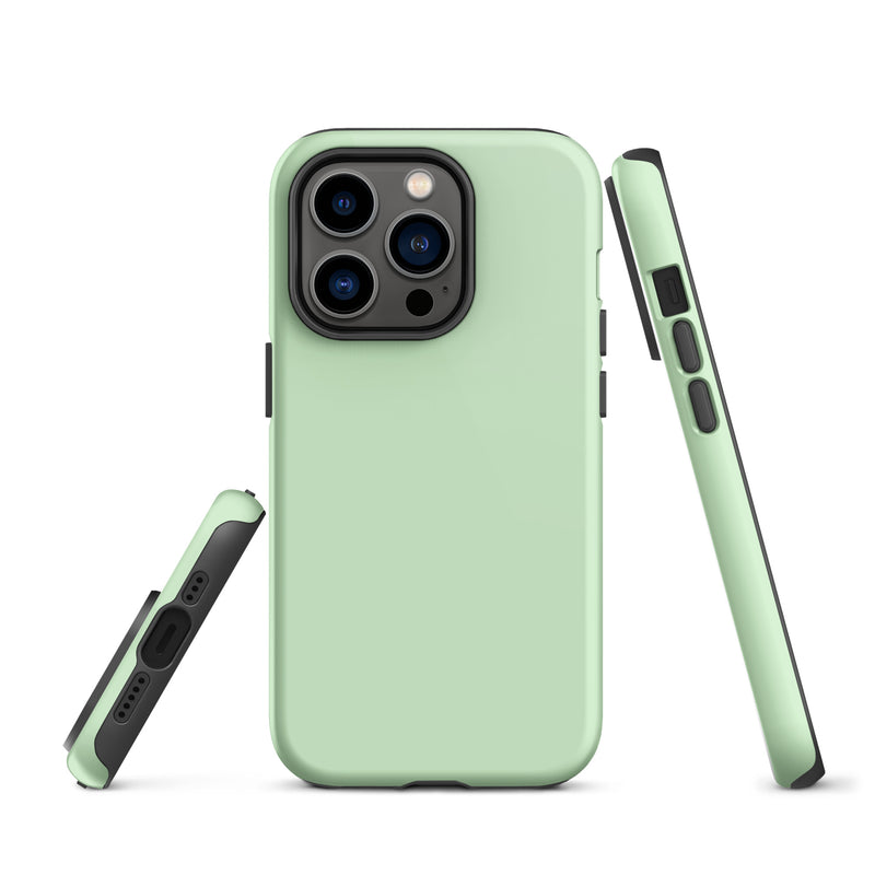 Load image into Gallery viewer, Tara Green iPhone Case Hardshell 3D Wrap Thermal Plain Color CREATIVETECH