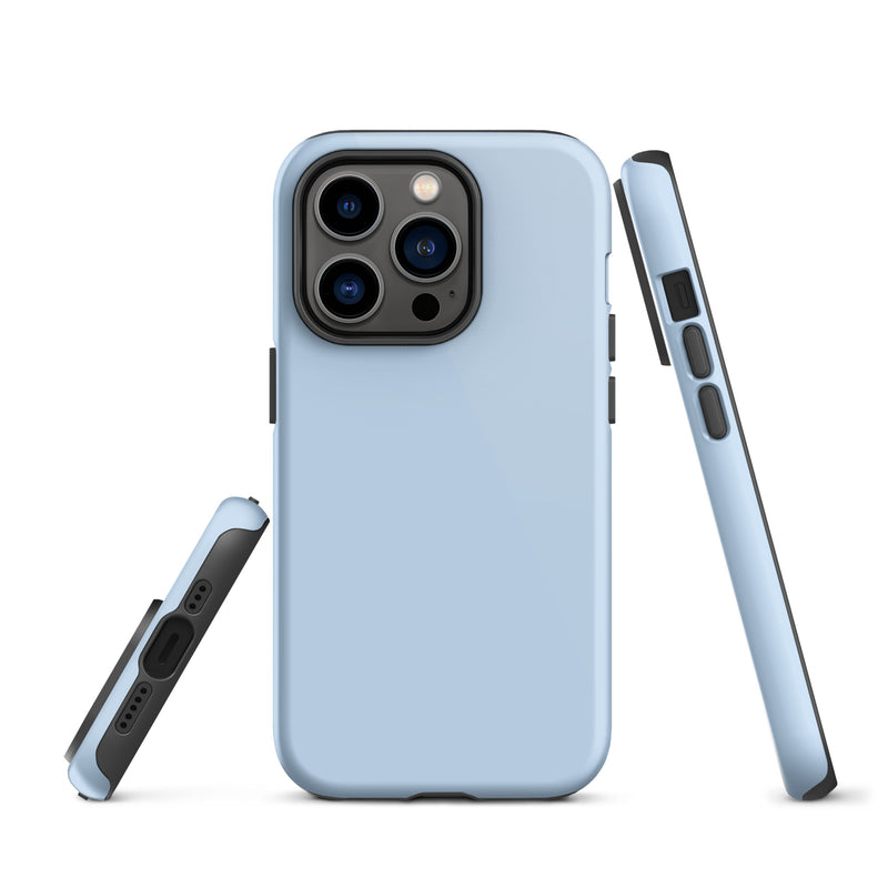 Load image into Gallery viewer, Pattens Blue iPhone Case Hardshell 3D Wrap Thermal Plain Color CREATIVETECH