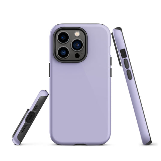 Melrose Purple iPhone Case Hardshell 3D Wrap Thermal Plain Color CREATIVETECH