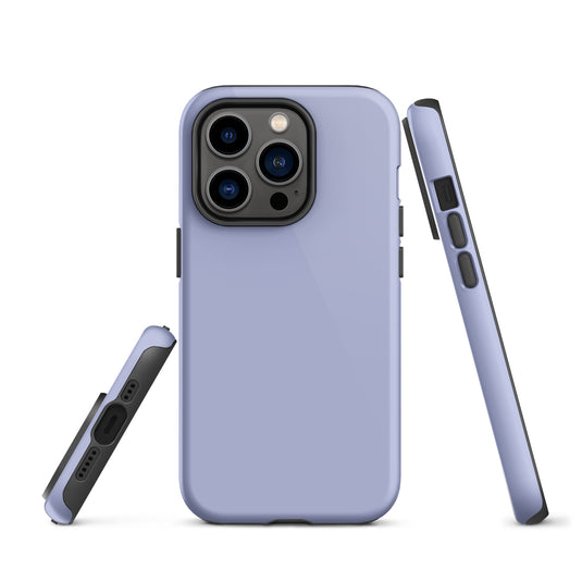 Perano Purple iPhone Case Hardshell 3D Wrap Thermal Plain Color CREATIVETECH