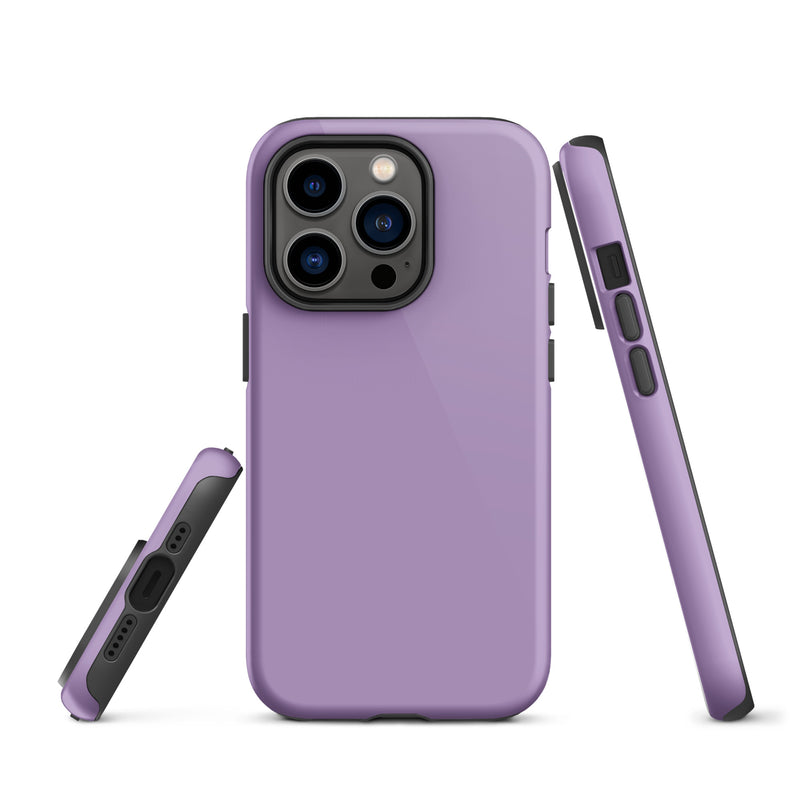 Load image into Gallery viewer, East Side Violet Blue iPhone Case Hardshell 3D Wrap Thermal Plain Color CREATIVETECH
