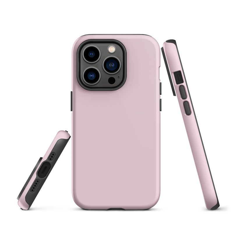Load image into Gallery viewer, Lace Pink iPhone Case Hardshell 3D Wrap Thermal Plain Color CREATIVETECH