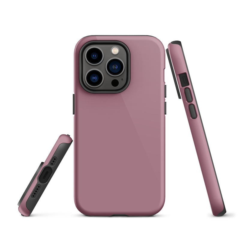 Load image into Gallery viewer, Tapestry Pink iPhone Case Hardshell 3D Wrap Thermal Plain Color CREATIVETECH