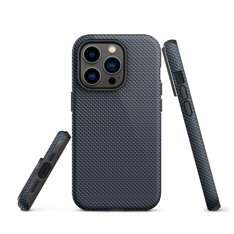 Load image into Gallery viewer, Graphite Grey Stone iPhone Case Hardshell 3D Wrap Thermal CREATIVETECH