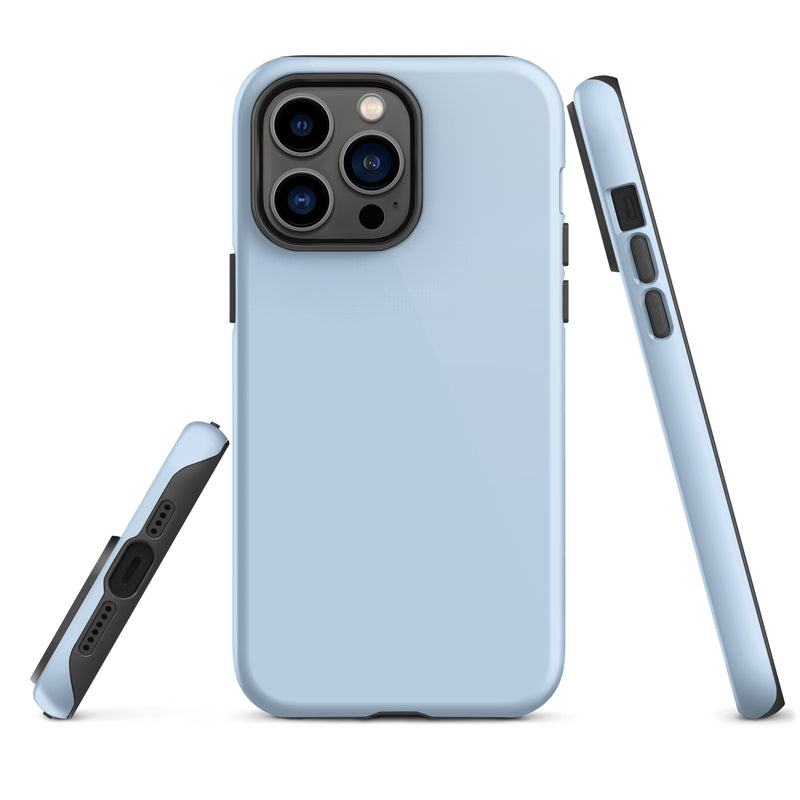 Load image into Gallery viewer, Pattens Blue iPhone Case Hardshell 3D Wrap Thermal Plain Color CREATIVETECH