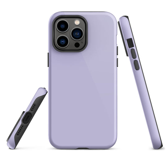 Melrose Purple iPhone Case Hardshell 3D Wrap Thermal Plain Color CREATIVETECH