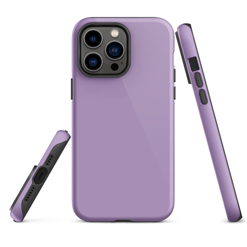 Load image into Gallery viewer, East Side Violet Blue iPhone Case Hardshell 3D Wrap Thermal Plain Color CREATIVETECH
