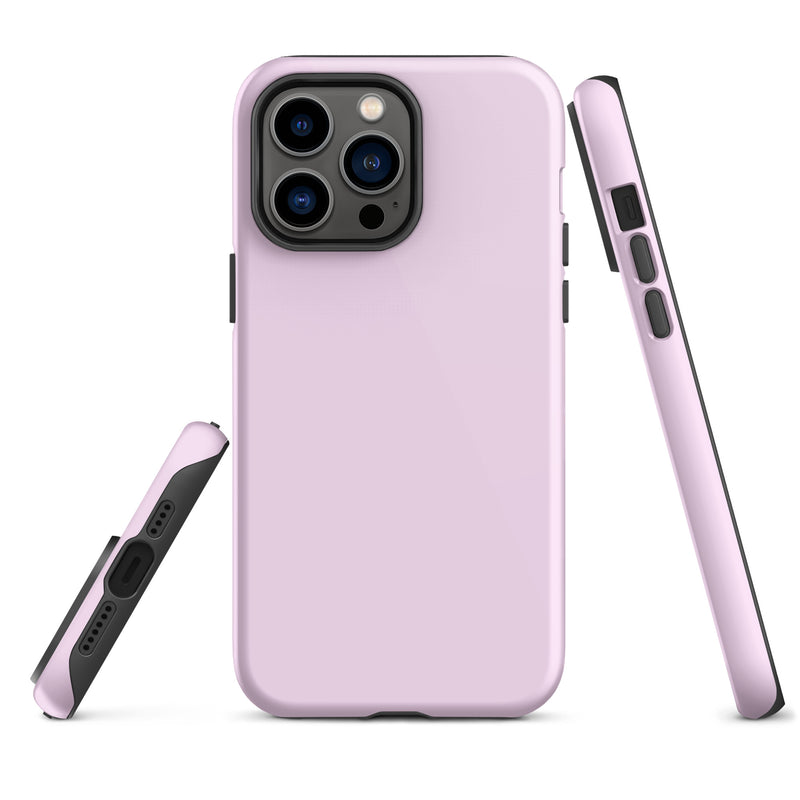 Load image into Gallery viewer, Selago Pink iPhone Case Hardshell 3D Wrap Thermal Plain Color CREATIVETECH