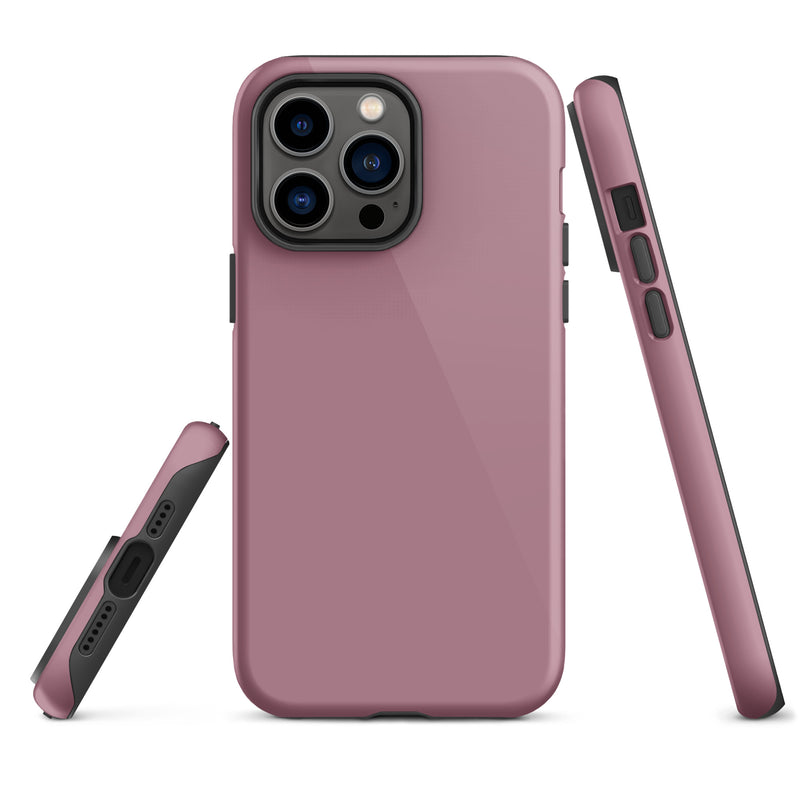 Load image into Gallery viewer, Tapestry Pink iPhone Case Hardshell 3D Wrap Thermal Plain Color CREATIVETECH
