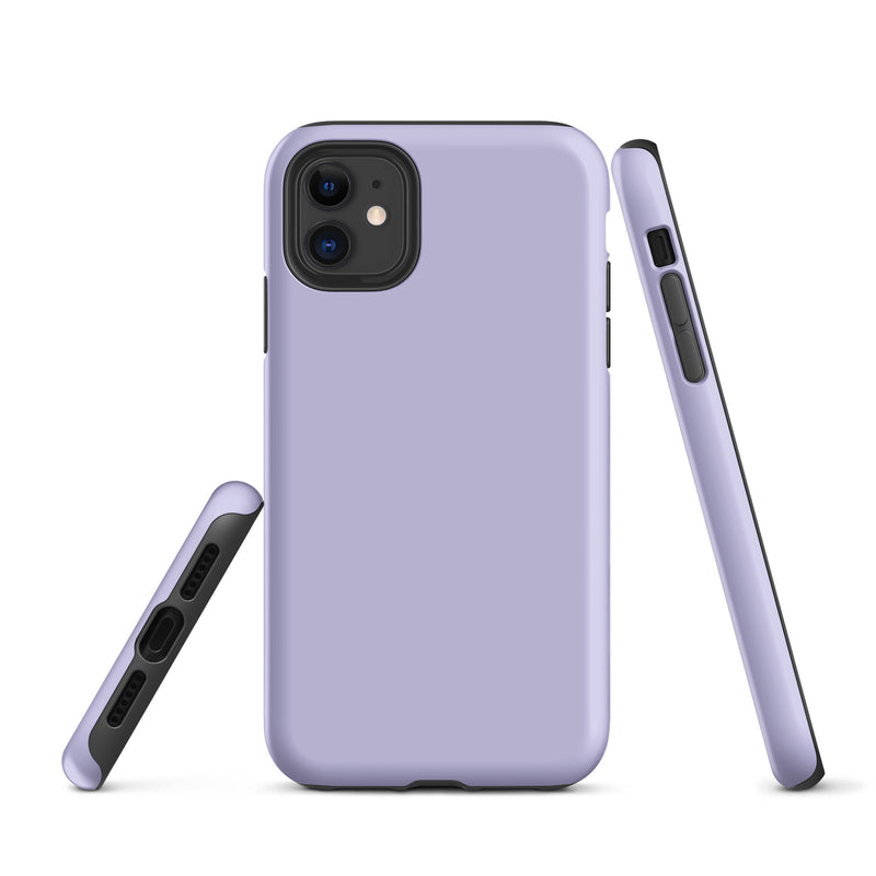 Load image into Gallery viewer, Melrose Purple iPhone Case Hardshell 3D Wrap Thermal Plain Color CREATIVETECH